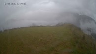 Archiv Foto Webcam Ladurns: Blick von der Bergstation Wastenegg 07:00