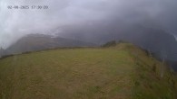 Archiv Foto Webcam Ladurns: Blick von der Bergstation Wastenegg 17:00