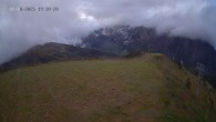 Archiv Foto Webcam Ladurns: Blick von der Bergstation Wastenegg 19:00
