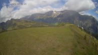 Archiv Foto Webcam Ladurns: Blick von der Bergstation Wastenegg 11:00