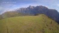 Archiv Foto Webcam Ladurns: Blick von der Bergstation Wastenegg 07:00