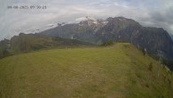 Archiv Foto Webcam Ladurns: Blick von der Bergstation Wastenegg 09:00