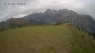 Archiv Foto Webcam Ladurns: Blick von der Bergstation Wastenegg 11:00