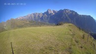 Archiv Foto Webcam Ladurns: Blick von der Bergstation Wastenegg 07:00
