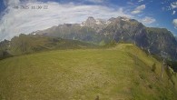 Archiv Foto Webcam Ladurns: Blick von der Bergstation Wastenegg 11:00