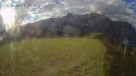 Archiv Foto Webcam Ladurns: Blick von der Bergstation Wastenegg 17:00