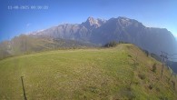 Archiv Foto Webcam Ladurns: Blick von der Bergstation Wastenegg 07:00