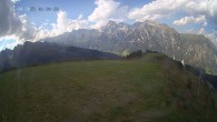 Archiv Foto Webcam Ladurns: Blick von der Bergstation Wastenegg 15:00