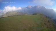 Archiv Foto Webcam Ladurns: Blick von der Bergstation Wastenegg 07:00