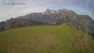 Archiv Foto Webcam Ladurns: Blick von der Bergstation Wastenegg 12:00