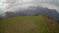 Archiv Foto Webcam Ladurns: Blick von der Bergstation Wastenegg 08:00