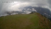Archiv Foto Webcam Ladurns: Blick von der Bergstation Wastenegg 11:00