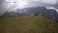 Archiv Foto Webcam Ladurns: Blick von der Bergstation Wastenegg 15:00