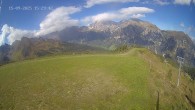 Archiv Foto Webcam Ladurns: Blick von der Bergstation Wastenegg 13:00