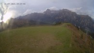 Archiv Foto Webcam Ladurns: Blick von der Bergstation Wastenegg 17:00
