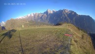 Archiv Foto Webcam Ladurns: Blick von der Bergstation Wastenegg 07:00