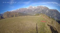 Archiv Foto Webcam Ladurns: Blick von der Bergstation Wastenegg 11:00