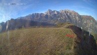 Archiv Foto Webcam Ladurns: Blick von der Bergstation Wastenegg 15:00