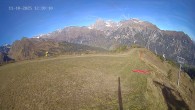 Archiv Foto Webcam Ladurns: Blick von der Bergstation Wastenegg 11:00