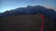 Archived image Webcam Ladurns - Wastenegg Top Station 17:00