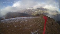 Archived image Webcam Ladurns - Wastenegg Top Station 13:00