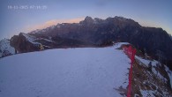 Archiv Foto Webcam Ladurns: Blick von der Bergstation Wastenegg 06:00