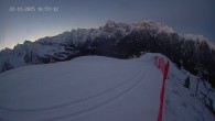 Archiv Foto Webcam Ladurns: Blick von der Bergstation Wastenegg 16:00