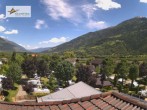 Archived image Webcam Prato Allo Stelvio – View Camping Area 13:00