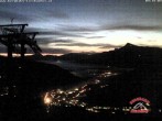 Archiv Foto Webcam Bergstation Gaisberg, Kitzbühel 03:00