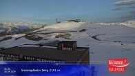 Archived image Webcam Top station Smaragdbahn gondola 05:00