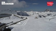 Archived image Webcam Top station Smaragdbahn gondola 13:00