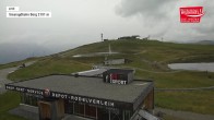 Archived image Webcam Top station Smaragdbahn gondola 11:00