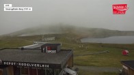 Archived image Webcam Top station Smaragdbahn gondola 07:00