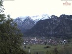 Archived image Webcam Mountain restaurant Romanshöhe / Ammergau Alps 19:00