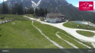 Archiv Foto Webcam Mieders: Rundblick von Bergstation Koppeneck 12:00