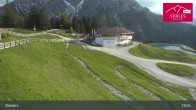 Archiv Foto Webcam Mieders: Rundblick von Bergstation Koppeneck 18:00