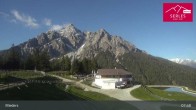Archiv Foto Webcam Mieders: Rundblick von Bergstation Koppeneck 07:00