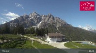 Archiv Foto Webcam Mieders: Rundblick von Bergstation Koppeneck 08:00