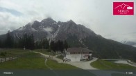Archiv Foto Webcam Mieders: Rundblick von Bergstation Koppeneck 17:00