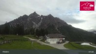Archiv Foto Webcam Mieders: Rundblick von Bergstation Koppeneck 07:00