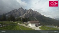 Archiv Foto Webcam Mieders: Rundblick von Bergstation Koppeneck 08:00