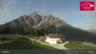 Archiv Foto Webcam Mieders: Rundblick von Bergstation Koppeneck 06:00