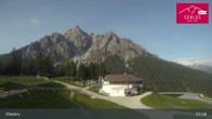 Archived image Webcam Mieders - panoramic view of mountain station Koppeneck 07:00