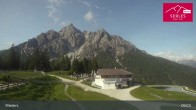 Archived image Webcam Mieders - panoramic view of mountain station Koppeneck 08:00