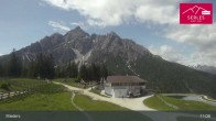 Archived image Webcam Mieders - panoramic view of mountain station Koppeneck 10:00