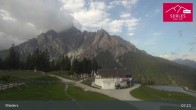 Archiv Foto Webcam Mieders: Rundblick von Bergstation Koppeneck 06:00