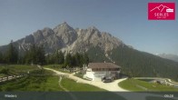 Archiv Foto Webcam Mieders: Rundblick von Bergstation Koppeneck 08:00