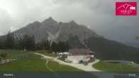 Archiv Foto Webcam Mieders: Rundblick von Bergstation Koppeneck 14:00