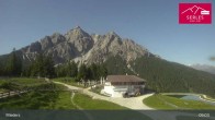 Archiv Foto Webcam Mieders: Rundblick von Bergstation Koppeneck 08:00