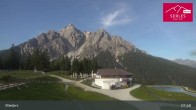 Archiv Foto Webcam Mieders: Rundblick von Bergstation Koppeneck 07:00